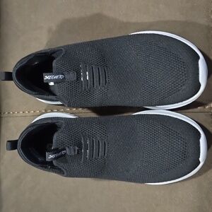 Skechers Ultra Flex Memory Foam Slip On Sneaker Womens Sz 7